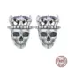 skull stud earrings