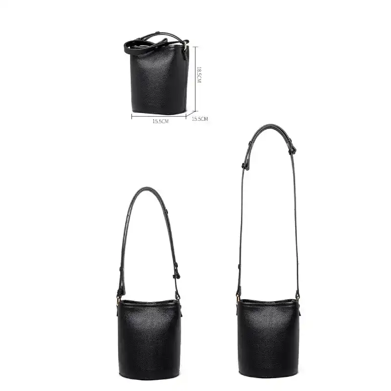 bucket bag size bds