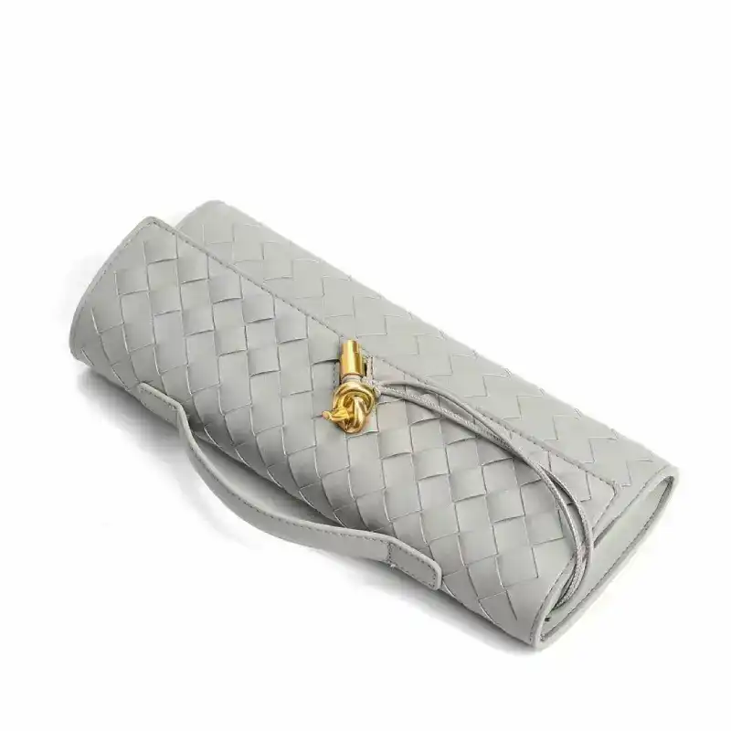 grey clutch bag top view bds