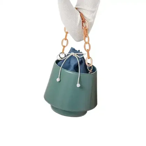 bucket bag leather