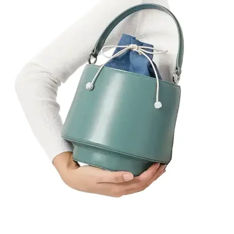 bucket bag leather