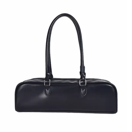 black cylinder bag