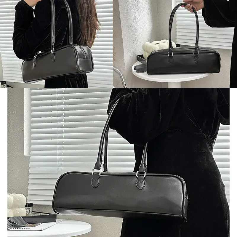 black cylinder bag model