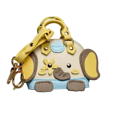 coin bag keychain