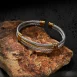 gold and silver bracelet for men