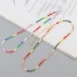rainbow necklace collection