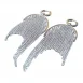 rhinestone earrings
