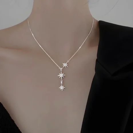 sterling silver star necklace