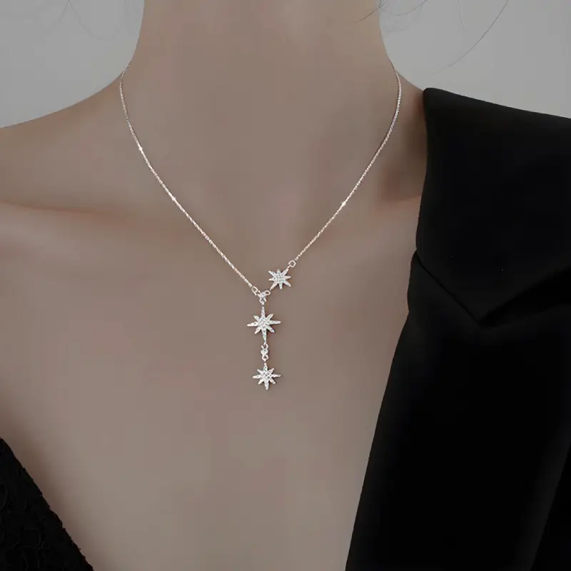 sterling silver star necklace